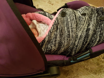 "The only blanket needed for a newborn car seat" - Review by myfamilyofroses.com