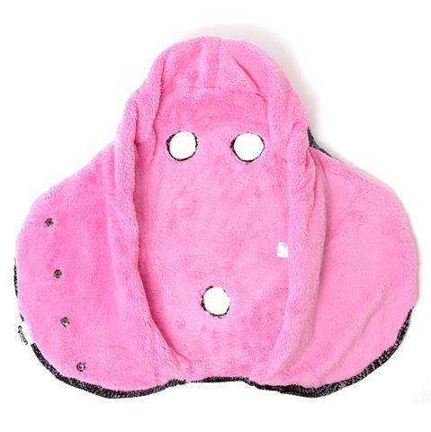 0-6 months Candy Pink Cocoon Baby Blanket