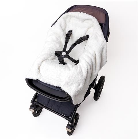 6-18 months Pearl White Cocoon Baby Blanket